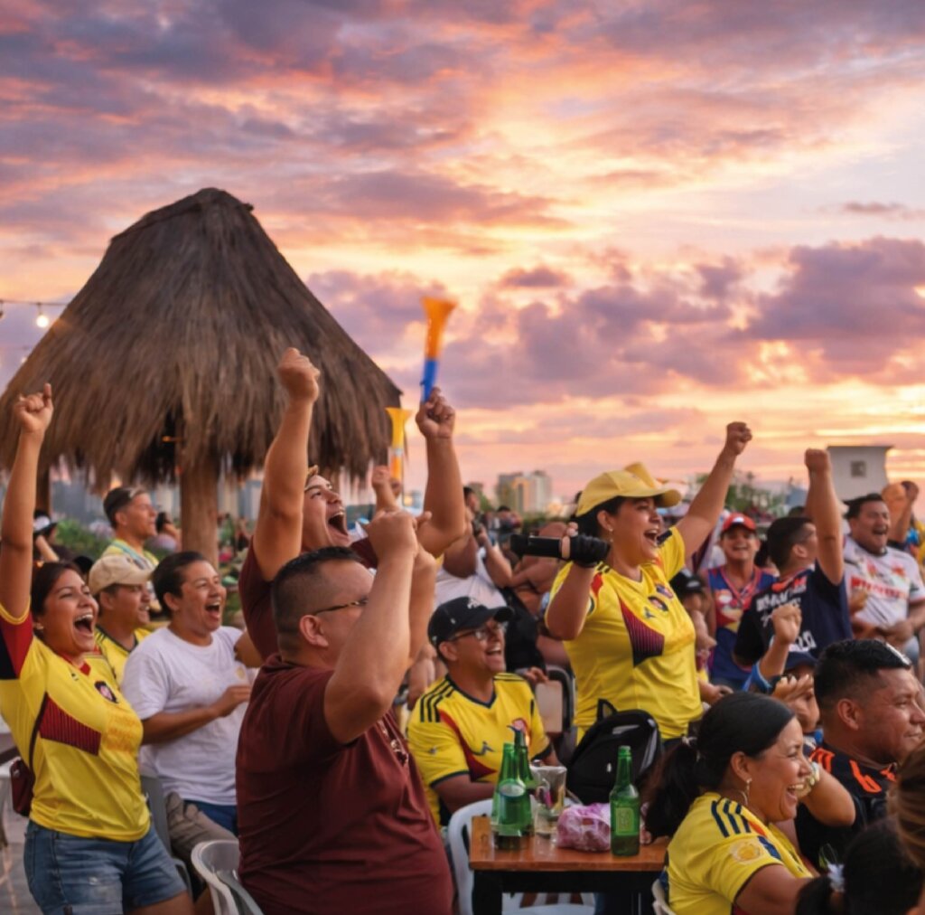 imagen de copa america en panoramica