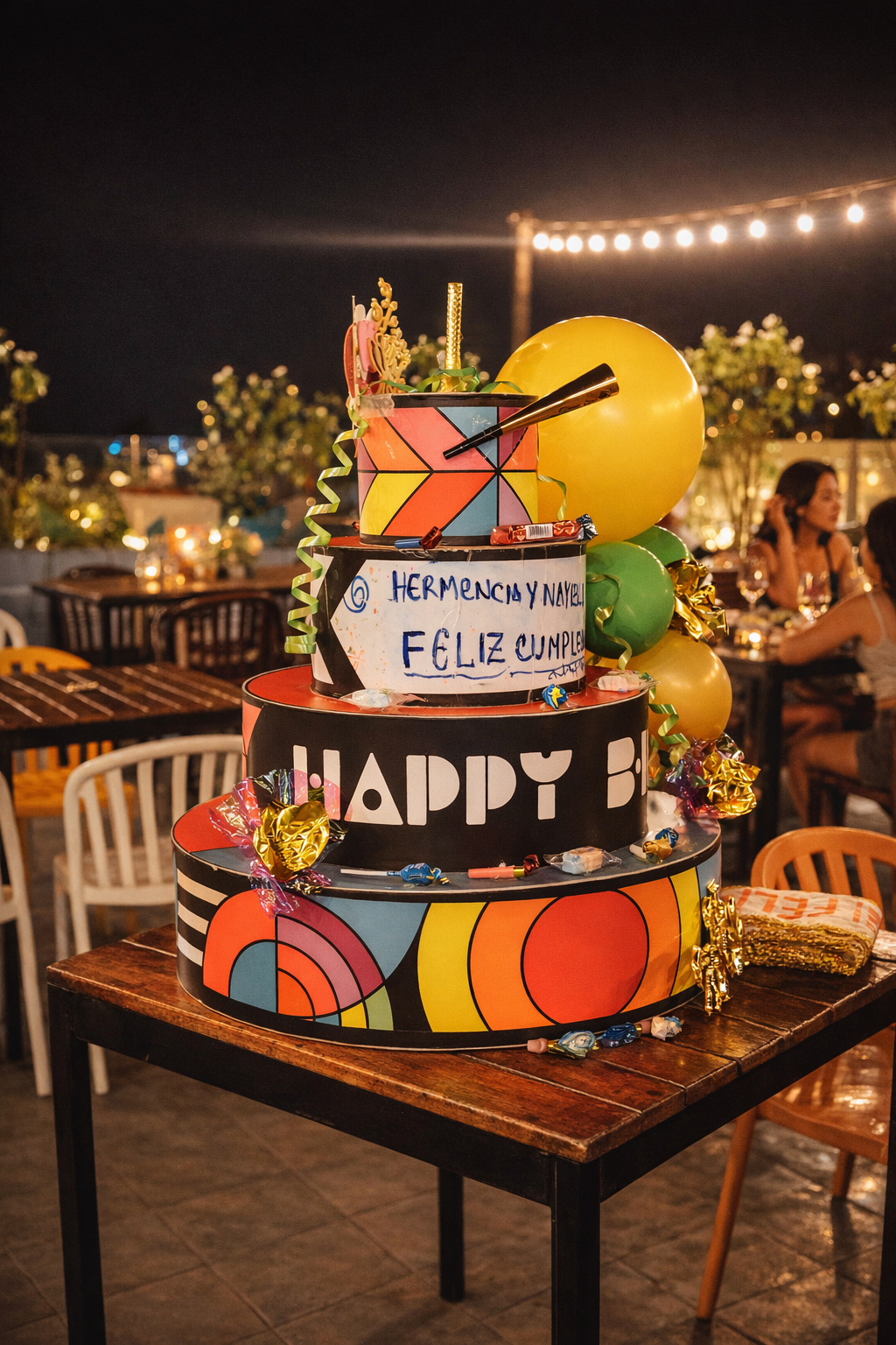 Cumpleaños con vista panorámica en Cartagena